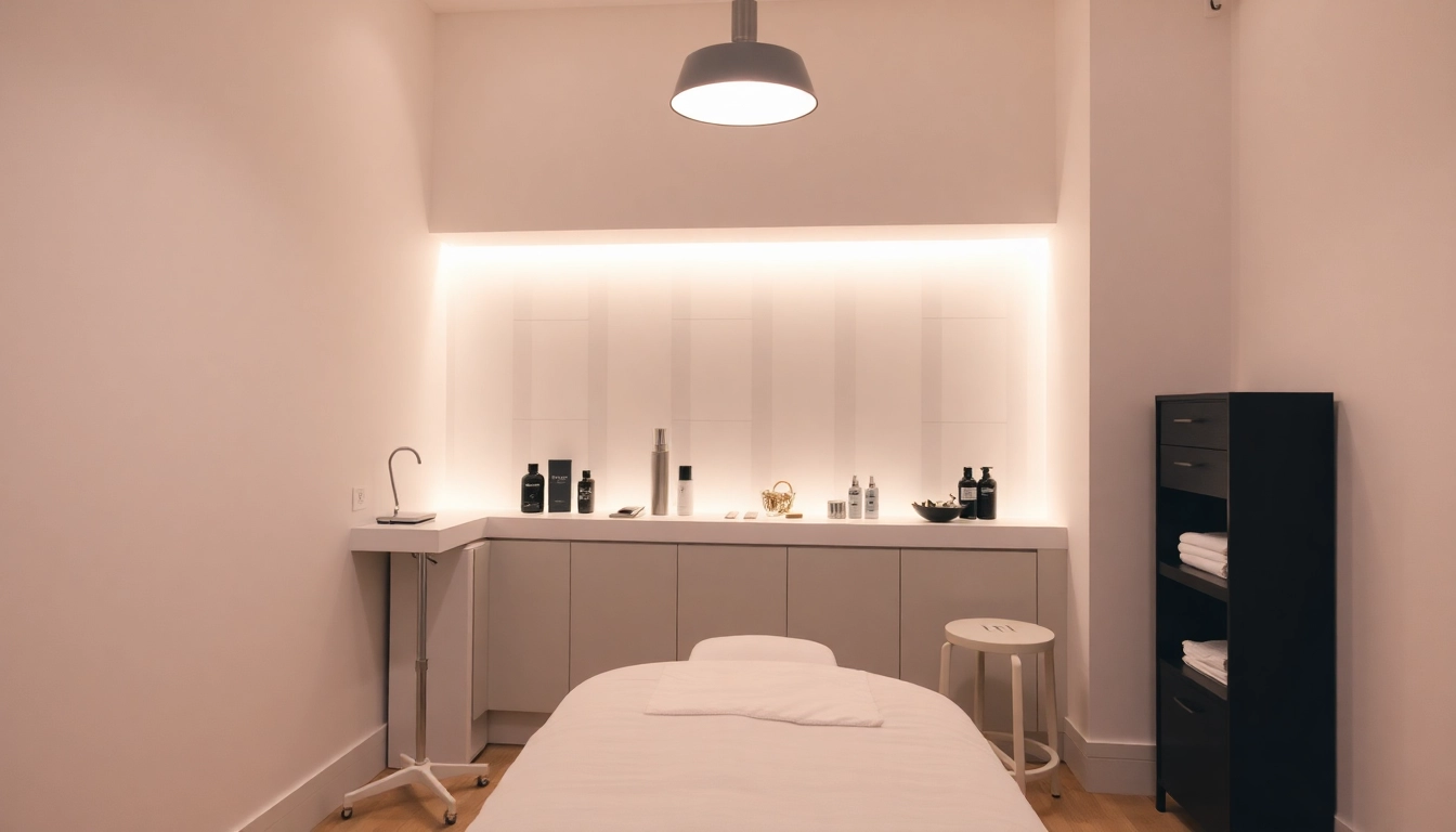 Experience rejuvenating Faltenbehandlung Zürich in a tranquil beauty treatment room with premium tools.