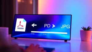 Convert PDF to JPG converter effortlessly online with a seamless user interface and clear output preview.