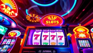 Spin slot online reels and experience vibrant gaming excitement with colorful visuals.