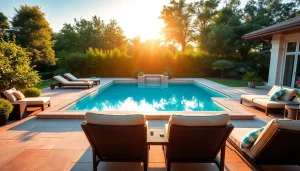 Revamp your backyard oasis with a leading pool renovation company showcasing stunning transformation.