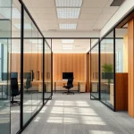 Benefits and Applications of Movable Glass Partitions in Modern Workspaces