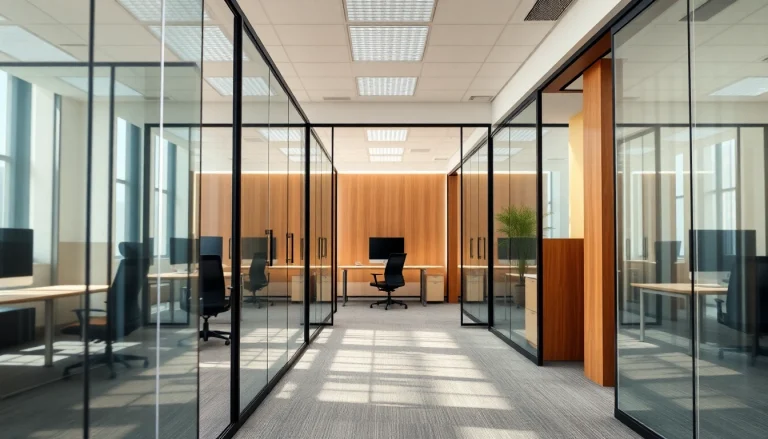 Benefits and Applications of Movable Glass Partitions in Modern Workspaces