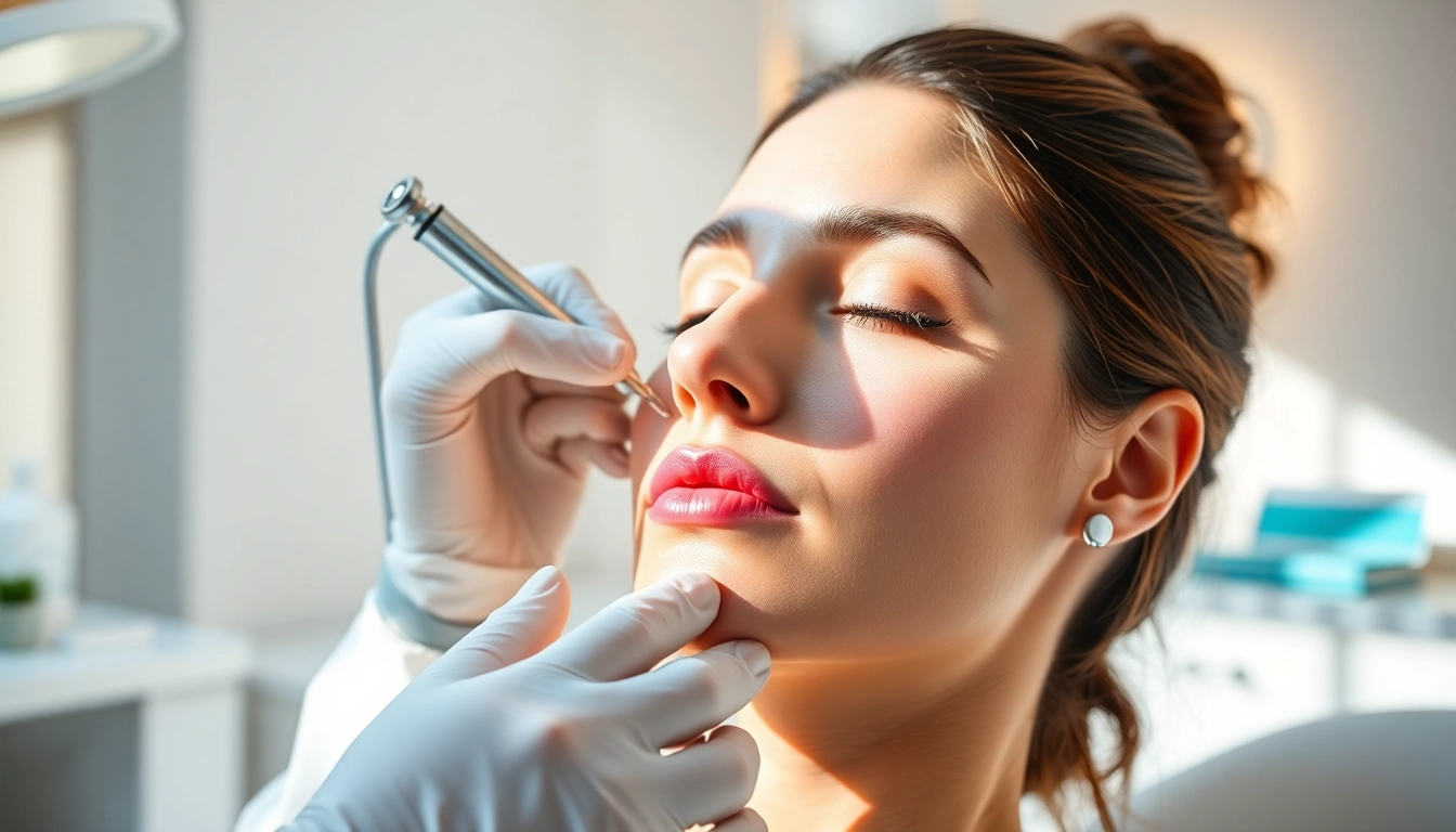 Experience the benefits of a collagen thread lift in a professional and serene spa setting.