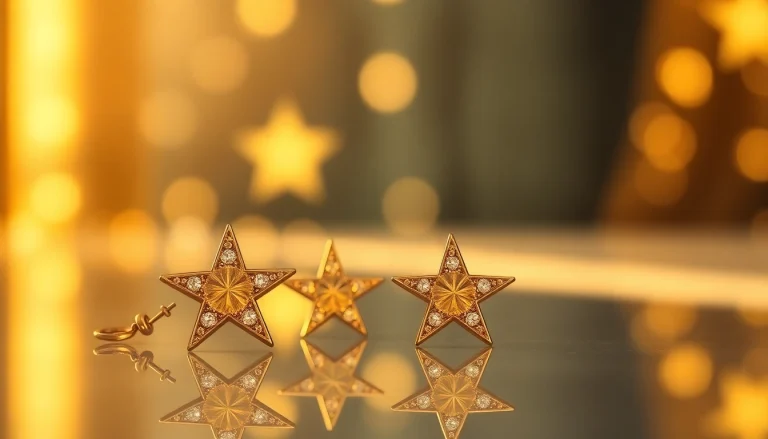Elegant Earrings Gold Stars: Captivating Designs for Every Occasion