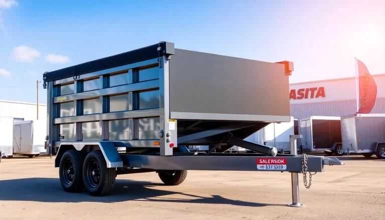 Find Affordable Dump Trailer for Sale Near Me with Exceptional Features